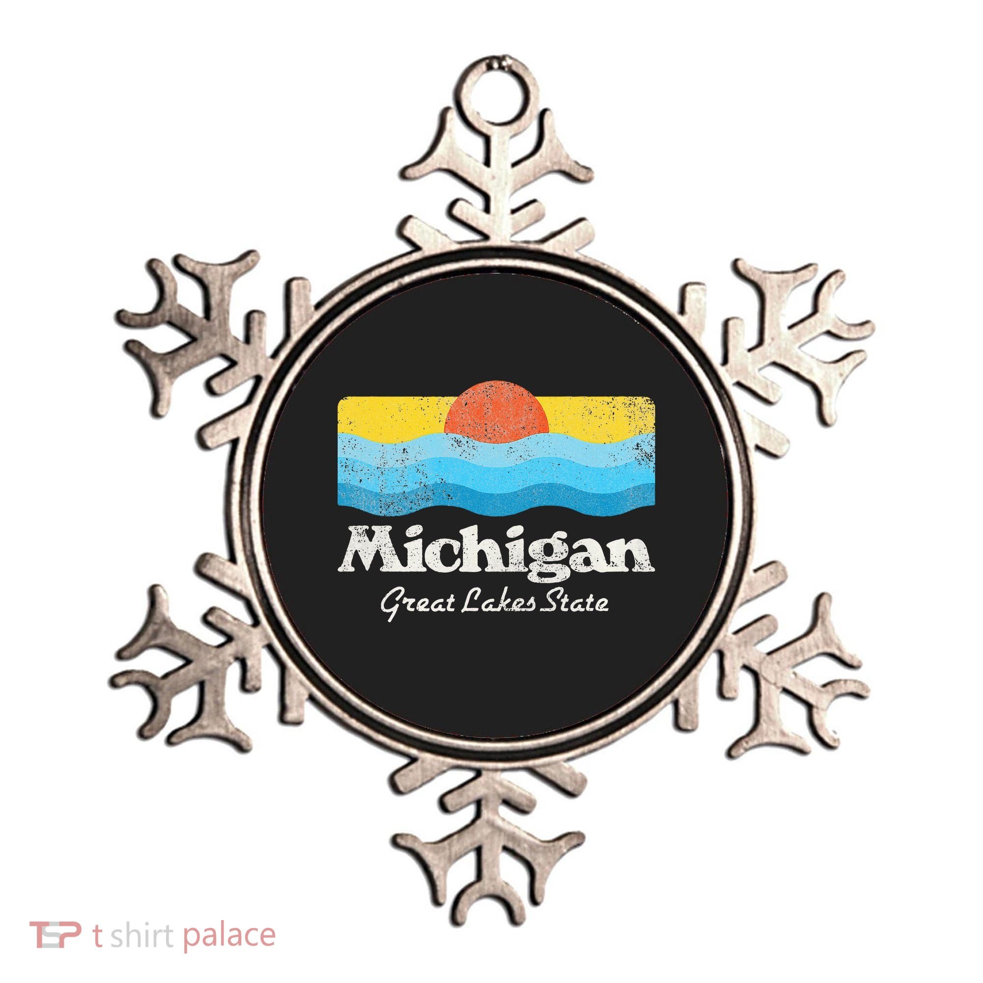 Michigan Great Lakes State Ornament