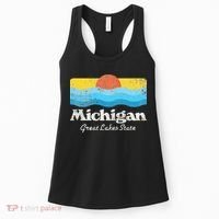 Michigan Great Lakes State Women's Tank Top thumb 0