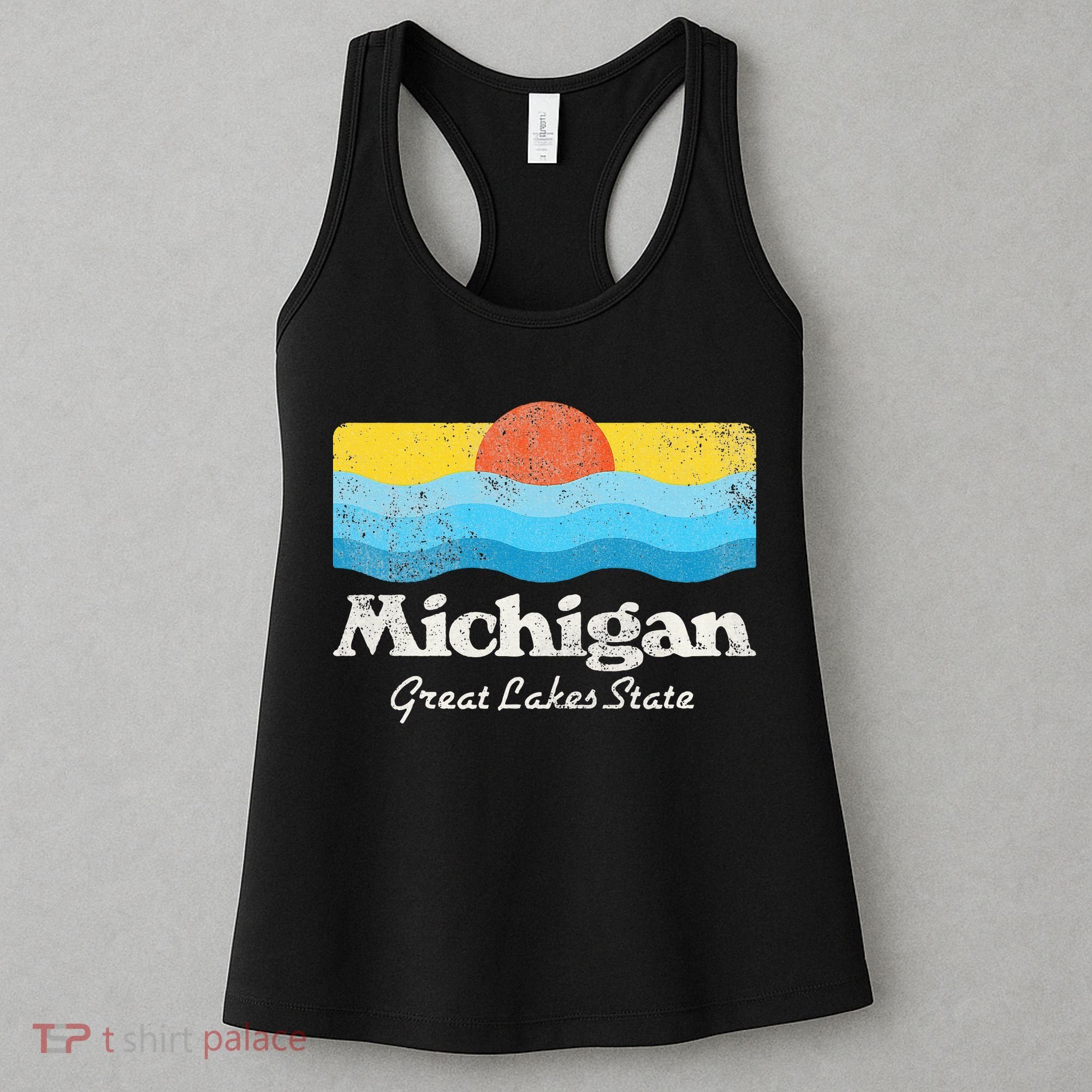 Michigan Great Lakes State Women's Tank Top