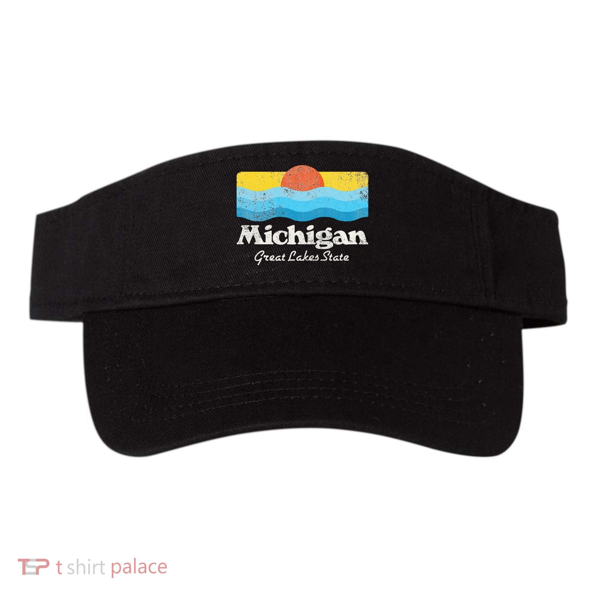 Michigan Great Lakes State Visor