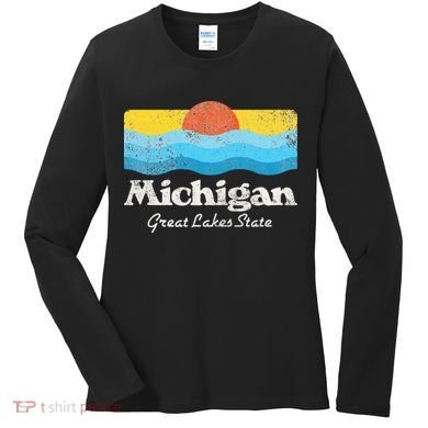 Michigan Great Lakes State Women's Long Sleeve Shirt