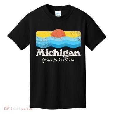 Michigan Great Lakes State Kids T-Shirt
