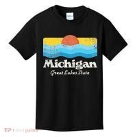 Michigan Great Lakes State Kids T-Shirt thumb 0