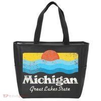 Michigan Great Lakes State Tote Bag thumb 0