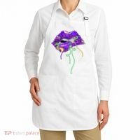 Mardi Gras Lip Beads Festive Apron thumb 2