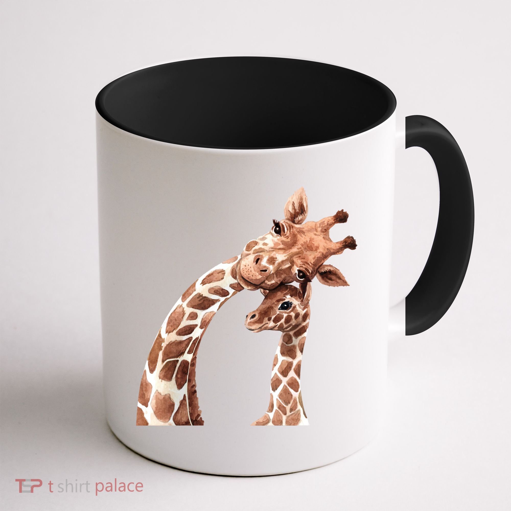 Mama Giraffe Love Gift; Protect Giraffe Gift; Gift Coffee Mug