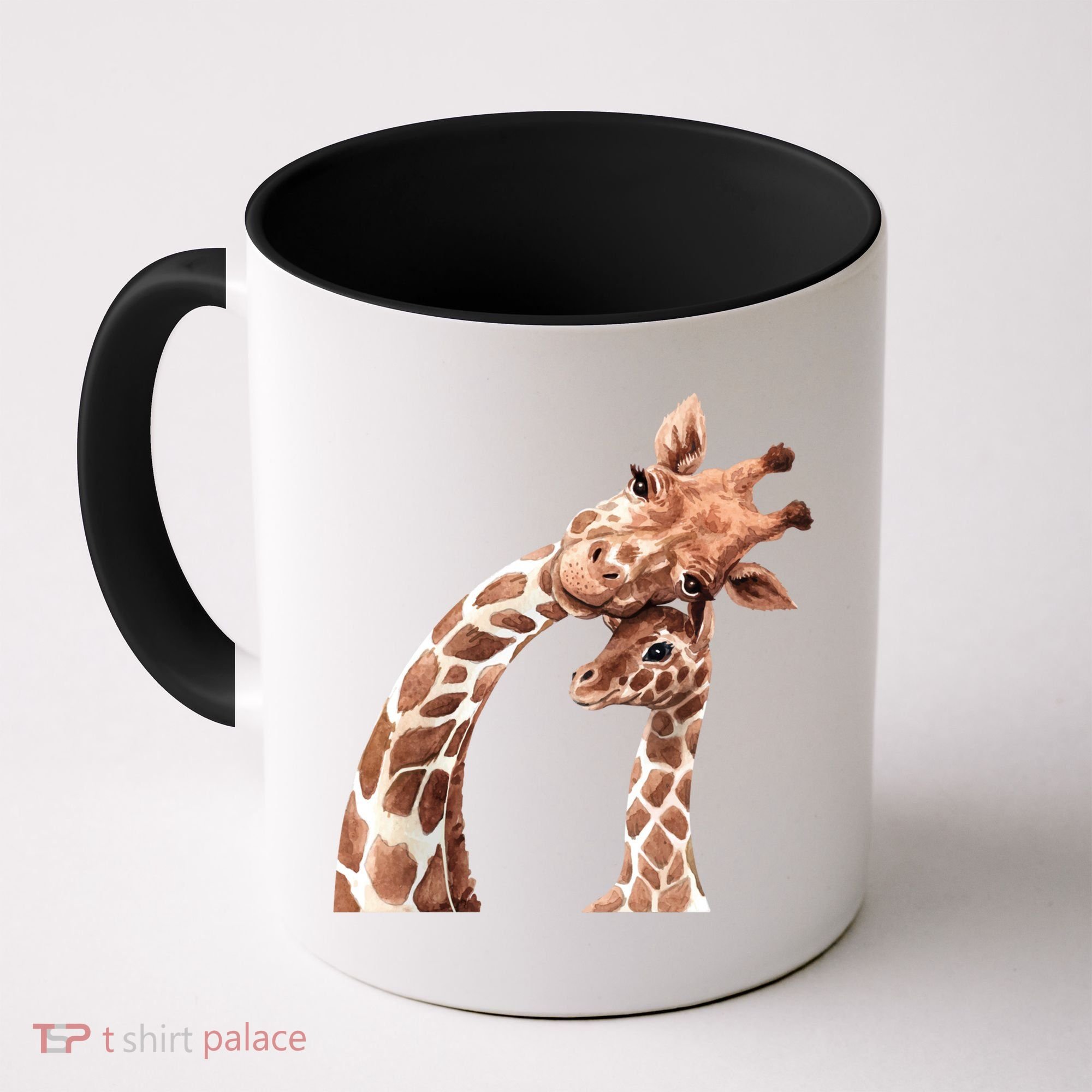 Mama Giraffe Love Gift; Protect Giraffe Gift; Gift Coffee Mug