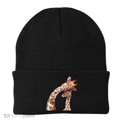 Mama Giraffe Love Gift; Protect Giraffe Gift; Gift Beanie