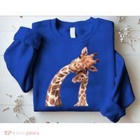 Mama Giraffe Love Gift; Protect Giraffe Gift; Gift Sweatshirt thumb 2