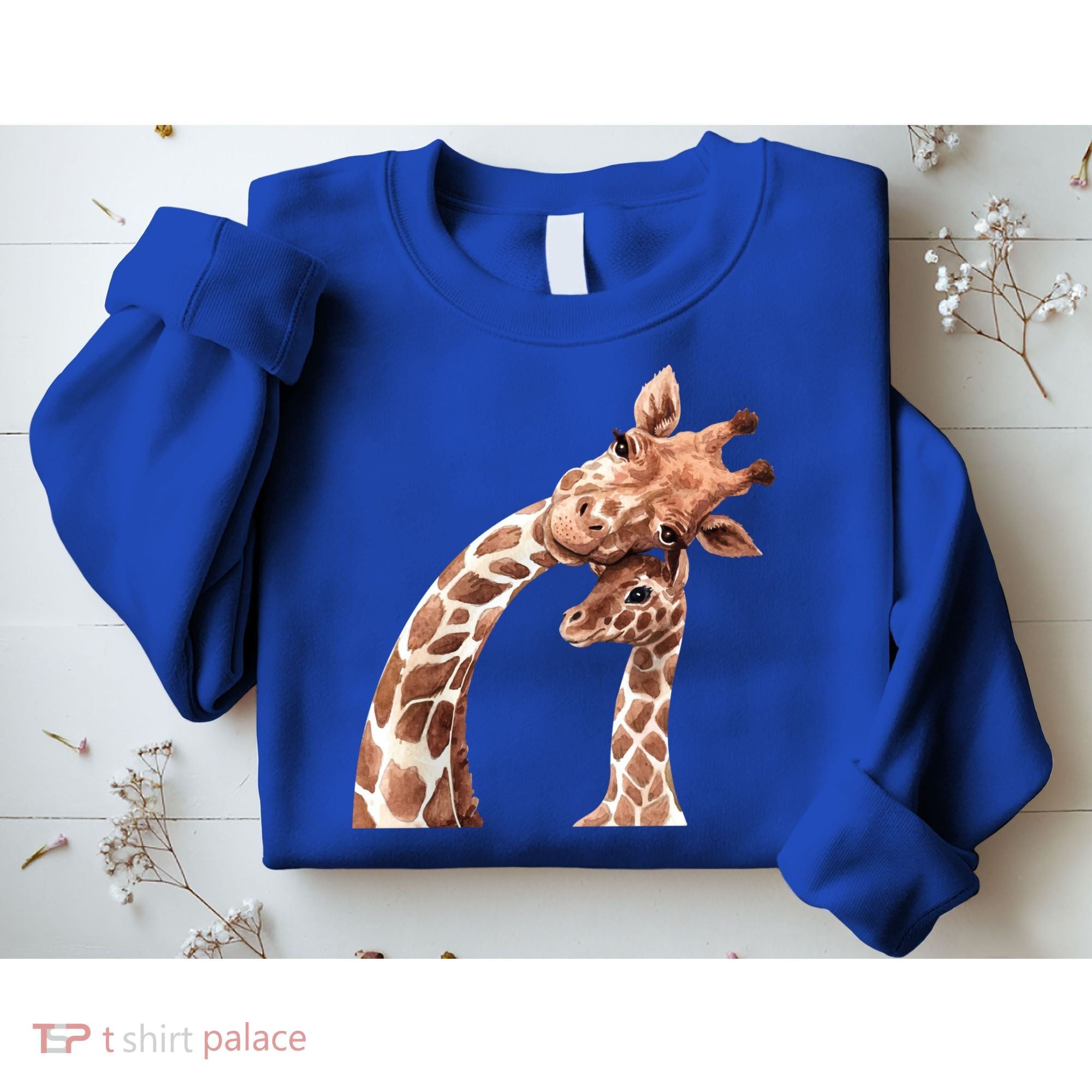 Mama Giraffe Love Gift; Protect Giraffe Gift; Gift Sweatshirt