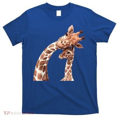 Mama Giraffe Love Gift; Protect Giraffe Gift; Gift T-Shirt