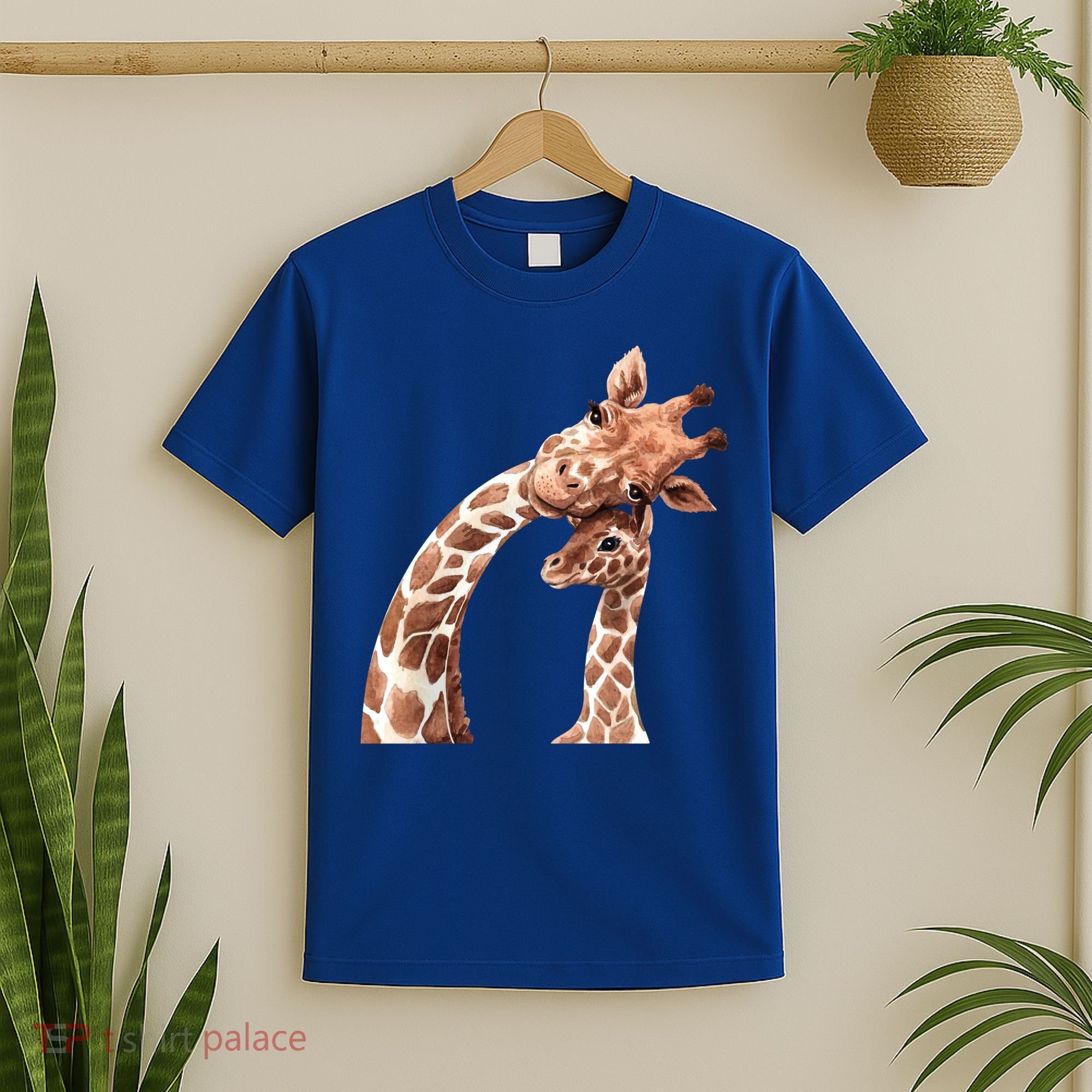Mama Giraffe Love Gift; Protect Giraffe Gift; Gift T-Shirt