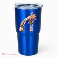 Mama Giraffe Love Gift; Protect Giraffe Gift; Gift Tumbler thumb 0