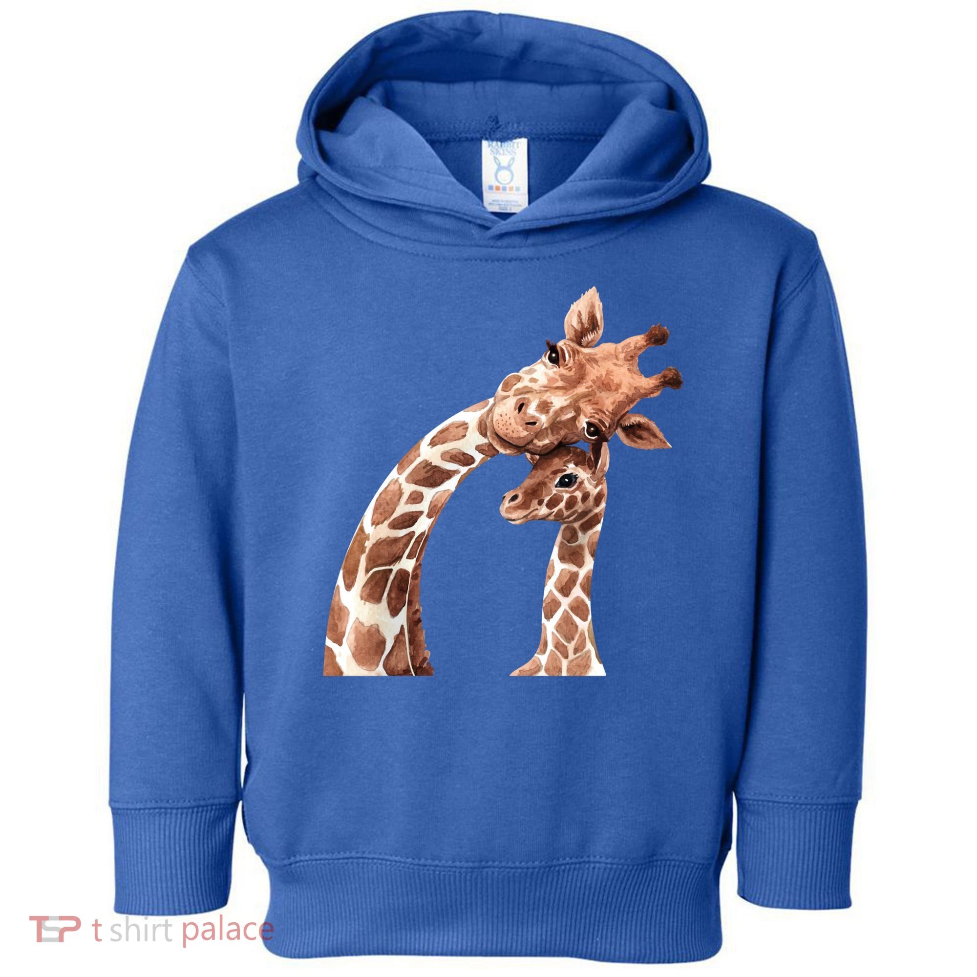 Mama Giraffe Love Gift; Protect Giraffe Gift; Gift Toddler Hoodie