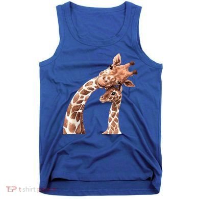 Mama Giraffe Love Gift; Protect Giraffe Gift; Gift Tank Top