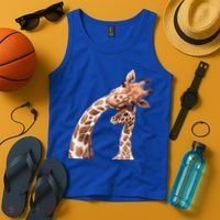 Mama Giraffe Love Gift; Protect Giraffe Gift; Gift Tank Top thumb 4