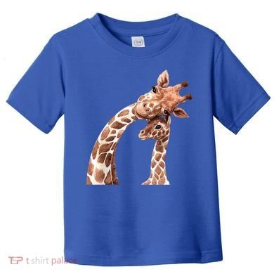 Mama Giraffe Love Gift; Protect Giraffe Gift; Gift Toddler T-Shirt