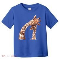 Mama Giraffe Love Gift; Protect Giraffe Gift; Gift Toddler T-Shirt thumb 0