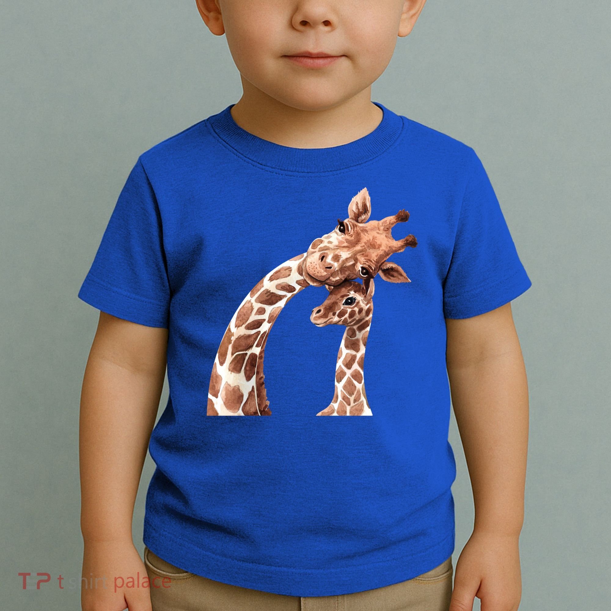 Mama Giraffe Love Gift; Protect Giraffe Gift; Gift Toddler T-Shirt