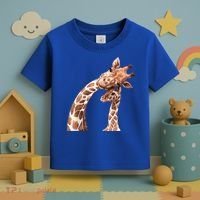 Mama Giraffe Love Gift; Protect Giraffe Gift; Gift Toddler T-Shirt thumb 3