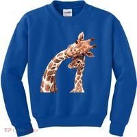 Mama Giraffe Love Gift; Protect Giraffe Gift; Gift Kids Sweatshirt thumb 0