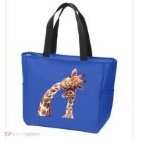 Mama Giraffe Love Gift; Protect Giraffe Gift; Gift Tote Bag thumb 3