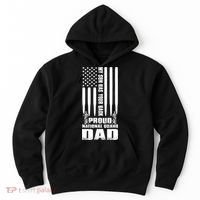 Mens Gift My Son Has Your Back Proud National Guard Dad Army Dad Gift Hoodie thumb 0