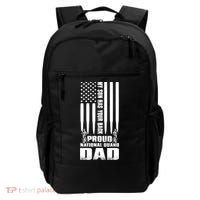 Mens Gift My Son Has Your Back Proud National Guard Dad Army Dad Gift Backpack thumb 0