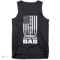 Mens Gift My Son Has Your Back Proud National Guard Dad Army Dad Gift Tank Top thumb 0