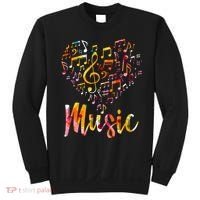 Musician Gift Musical Instrument Music Notes Treble Clef Sweatshirt thumb 0
