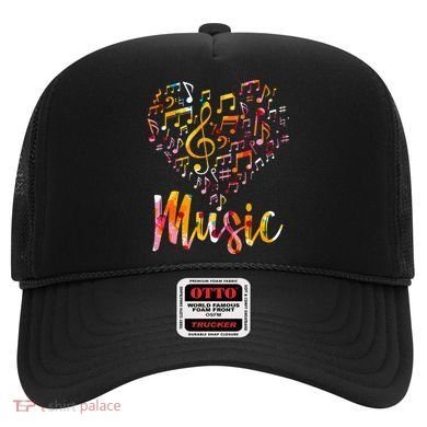 Musician Gift Musical Instrument Music Notes Treble Clef Hat