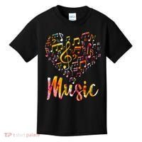 Musician Gift Musical Instrument Music Notes Treble Clef Kids T-Shirt thumb 0
