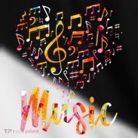 Musician Gift Musical Instrument Music Notes Treble Clef Toddler Fine Jersey T-Shirt thumb 2