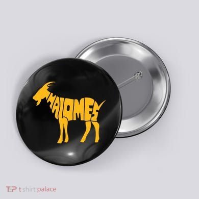 Mahomes Goat Button