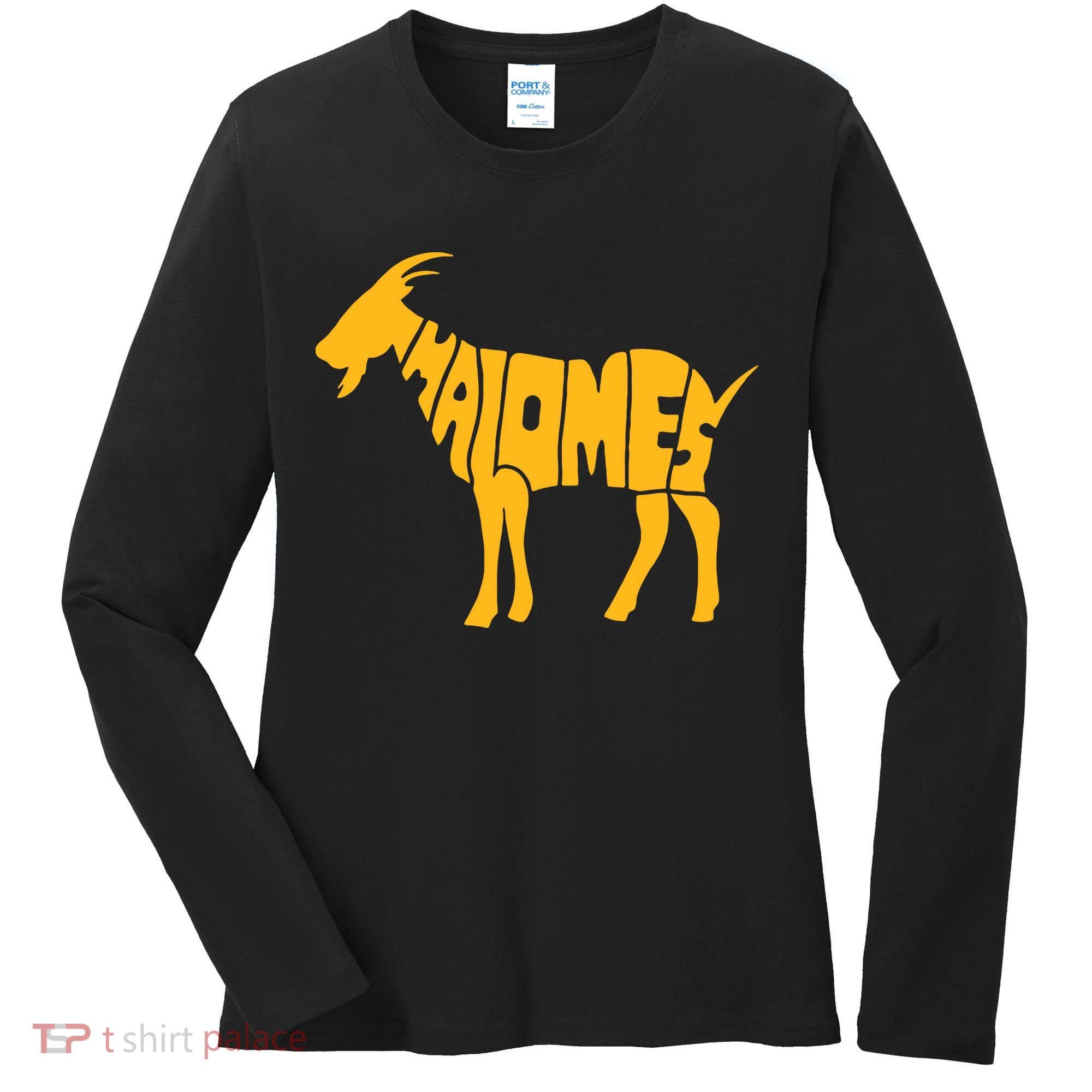 Mahomes Goat Women's Long Sleeve Shirt