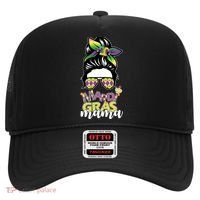 Mardi Gras Mama Hair Bun Celebration Hat thumb 0