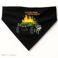Military Grade Mental Health USA-Made Doggie Bandana thumb 0