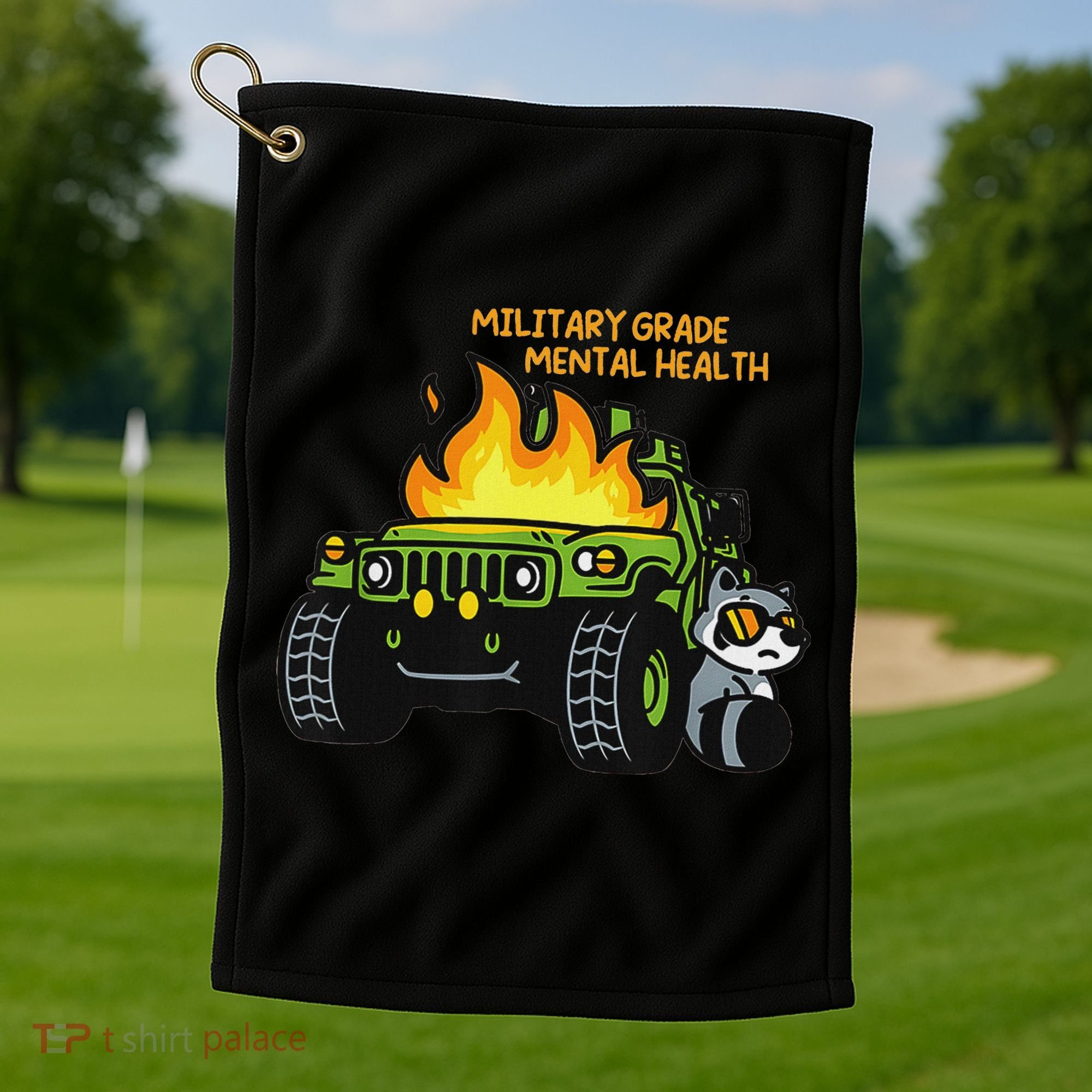 Military Grade Mental Health Golf Towel