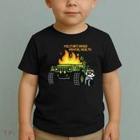 Military Grade Mental Health Toddler T-Shirt thumb 2