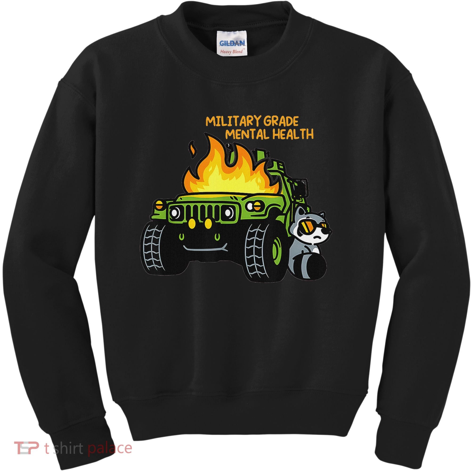 Military Grade Mental Health Kids Sweatshirt