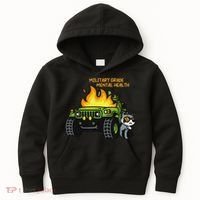 Military Grade Mental Health Kids Hoodie thumb 0