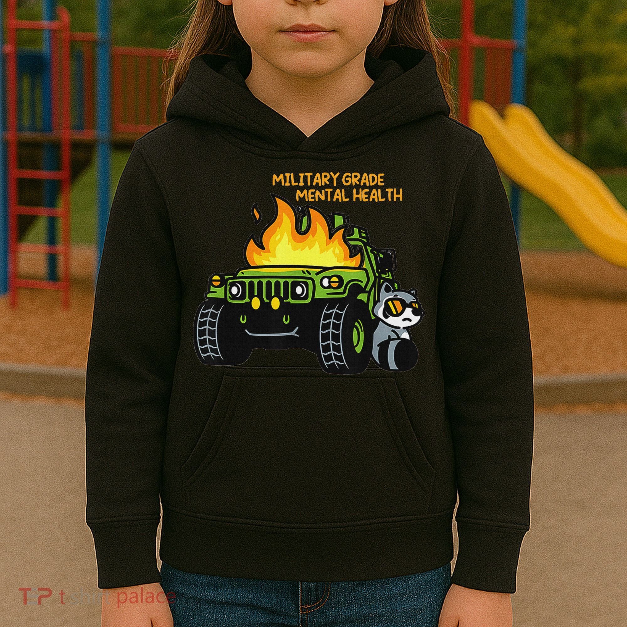 Military Grade Mental Health Kids Hoodie