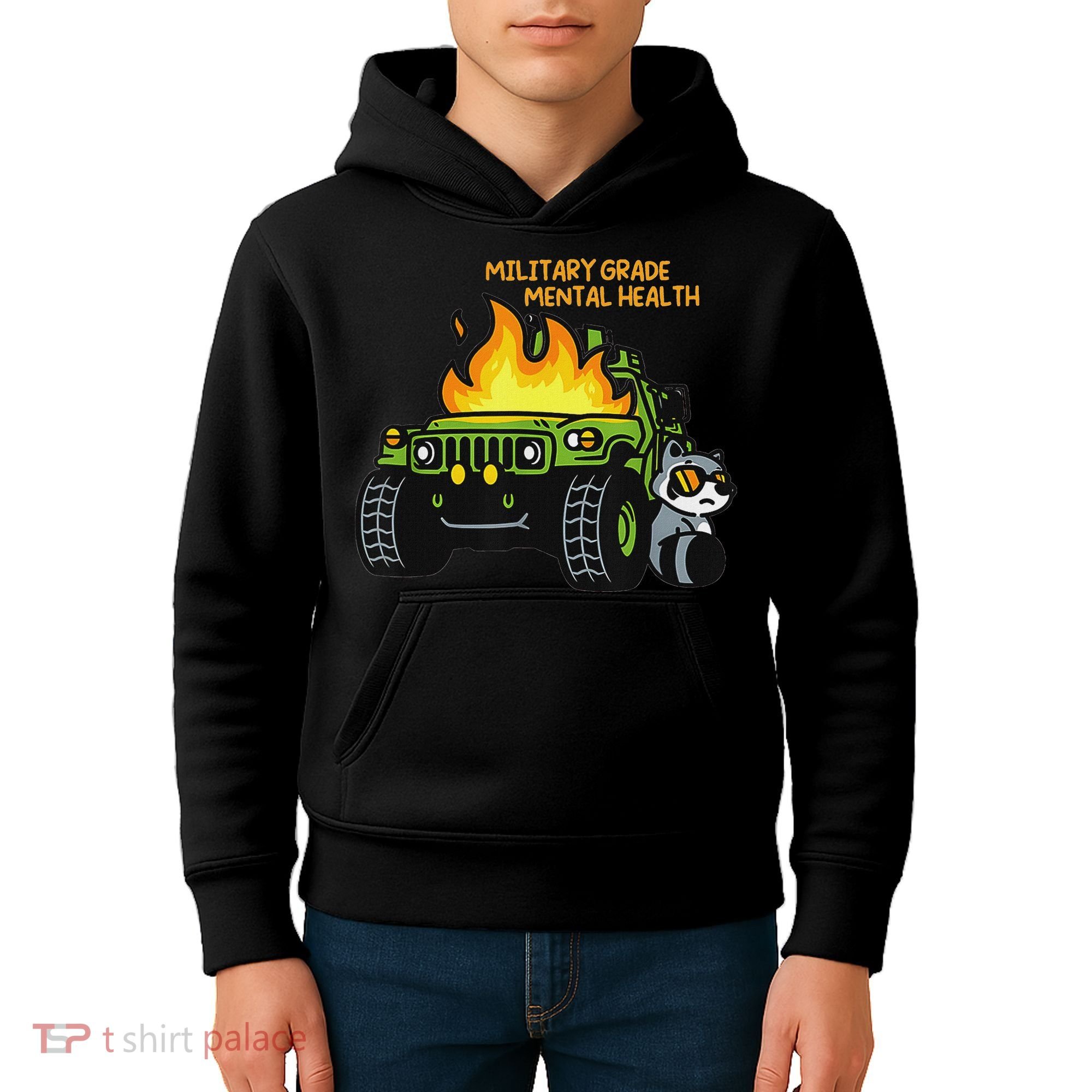 Military Grade Mental Health Kids Hoodie