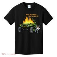 Military Grade Mental Health Kids T-Shirt thumb 0