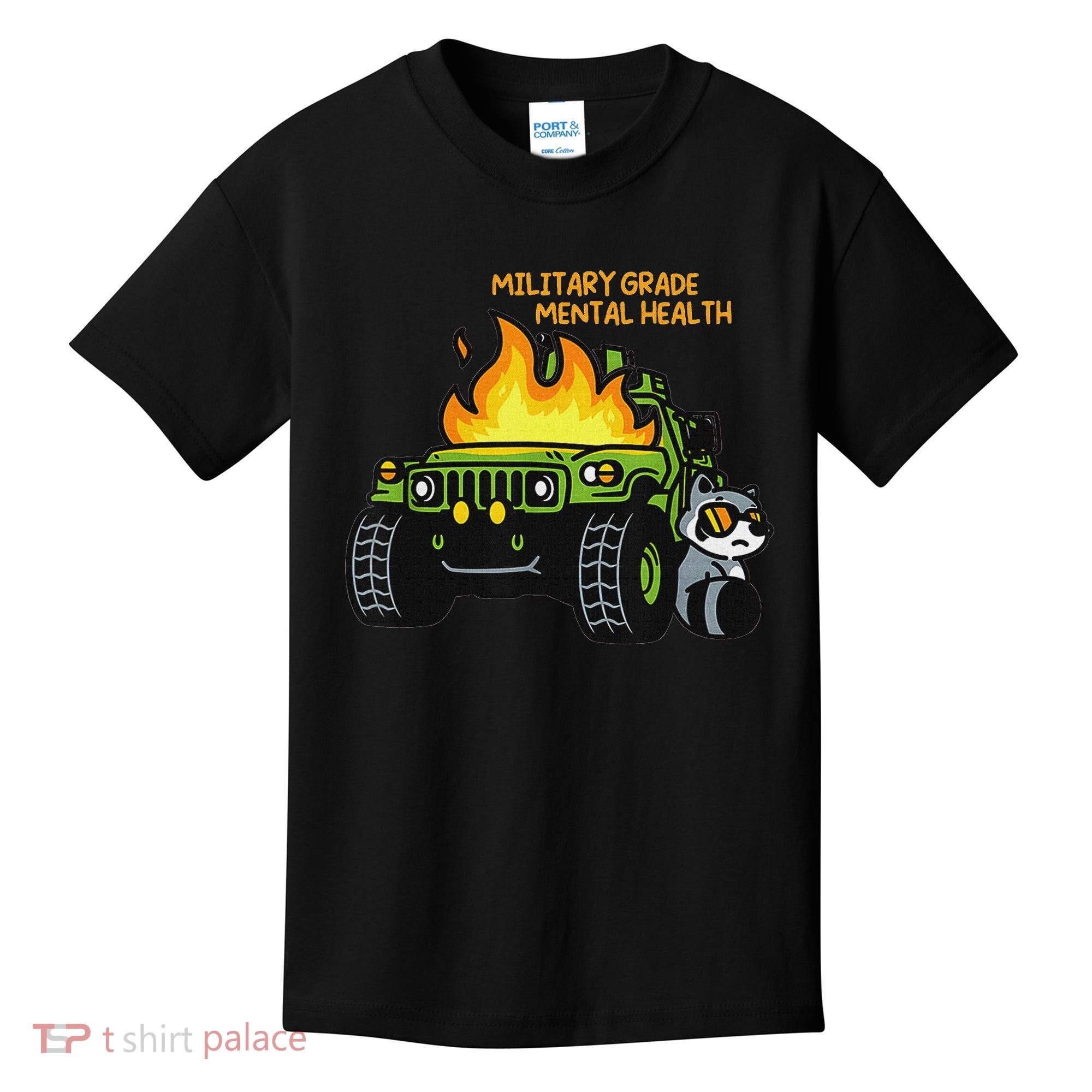 Military Grade Mental Health Kids T-Shirt