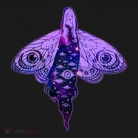 Mystical Gothic Moth Girl Backpack thumb 2