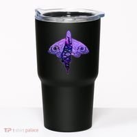 Mystical Gothic Moth Girl Tumbler thumb 0