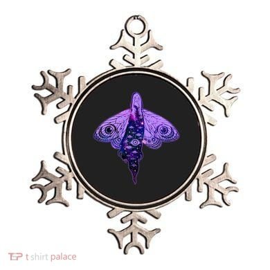 Mystical Gothic Moth Girl Ornament