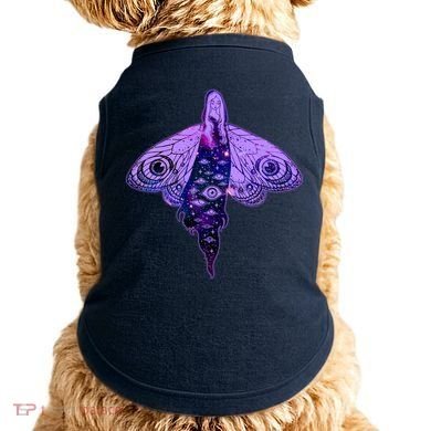 Mystical Gothic Moth Girl Doggie Tank