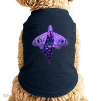 Mystical Gothic Moth Girl Doggie Tank thumb 0